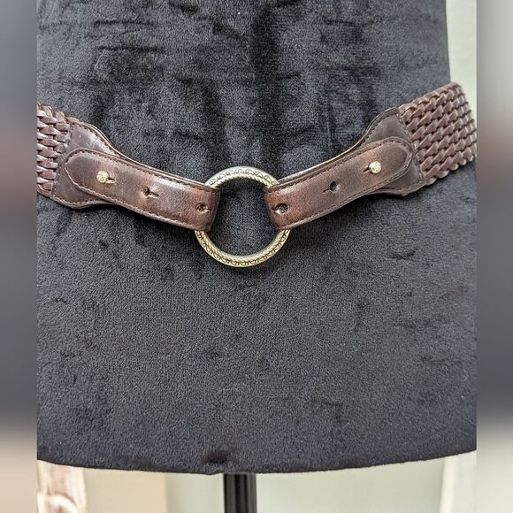 Talbot\'s Genuine Leather Boho Style Belt Size X-Small Brown, Women main image 4